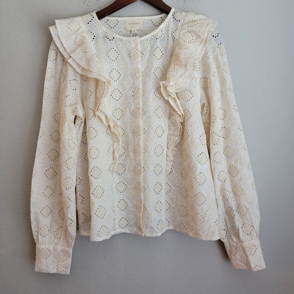 Sezane Boby Shirt size 38 NWT - Picture 4 of 10